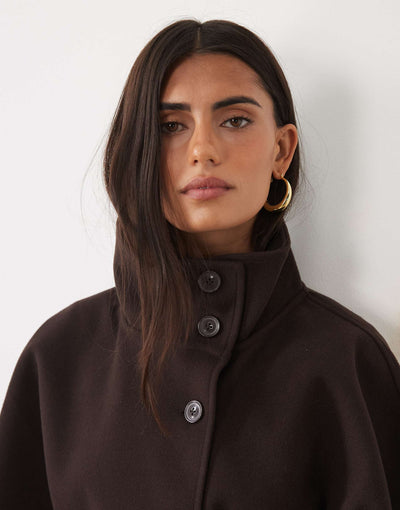 Amara Cape-Jacke mit Gürtel