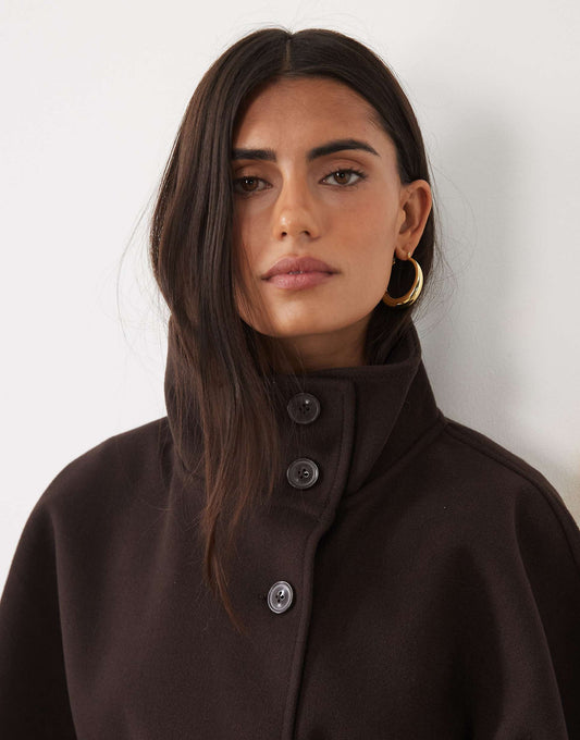 Amara Cape-Jacke mit Gürtel