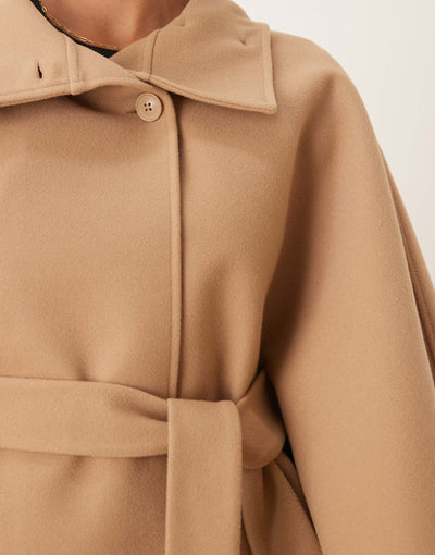 Amara Cape-Jacke mit Gürtel
