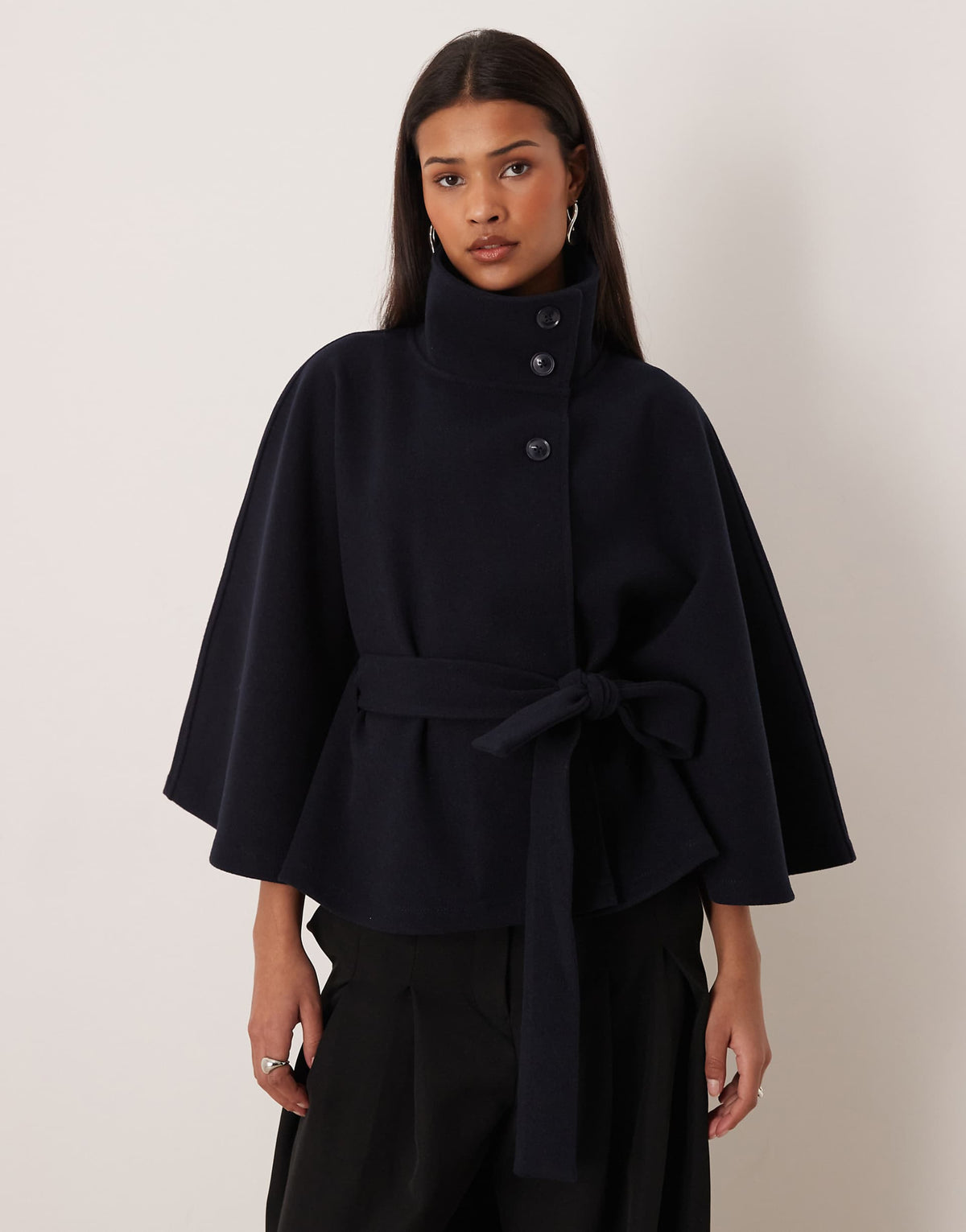 Amara Cape-Jacke mit Gürtel