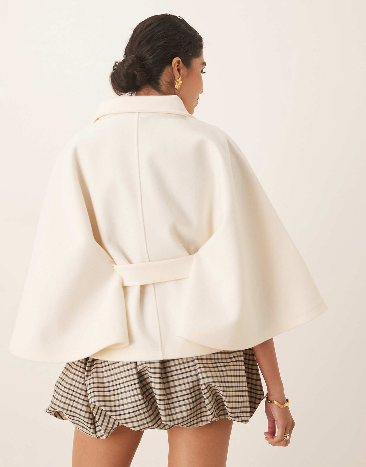 Amara Cape-Jacke mit Gürtel