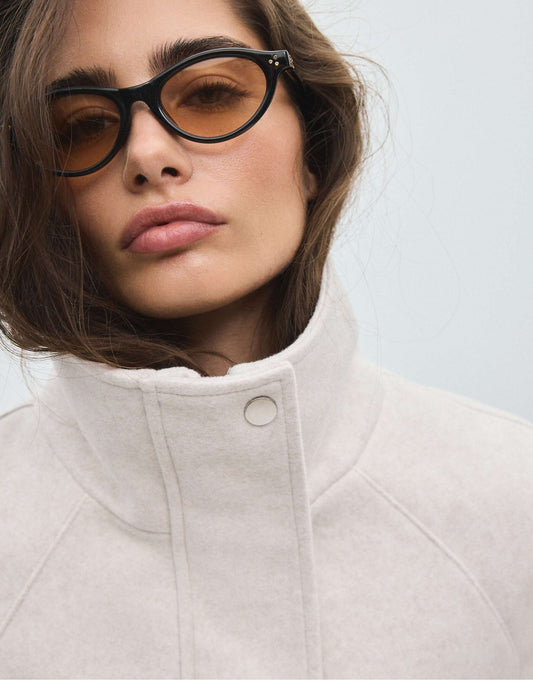 Lina Cropped Bomber