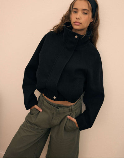 Lina Cropped Bomber